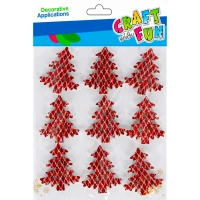 Ilustracja produktu Craft With Fun Ozdoba Dekoracyjna Naklejki Choinka 501370